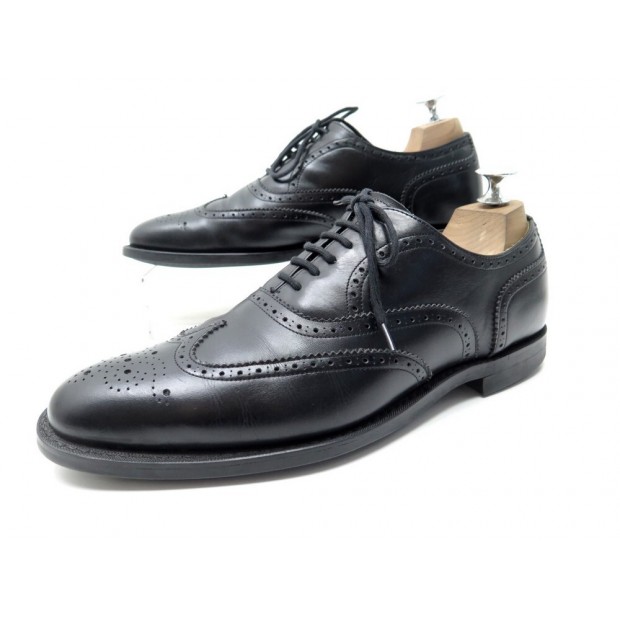 CHAUSSURES CHURCH'S RICHELIEU BOUT FLEURI EASTCOTE 6F 40 CUIR NOIR SHOES 850€