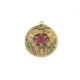 VINTAGE BROCHE CHANEL GRIPOIX BYZANTIN 1984 MEDAILLON PENDENTIF POUR COLLIER