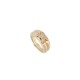 NEUF BAGUE CHAUMET LIENS CROISES T53 OR JAUNE 18K DIAMANTS GOLD NEW RING 5740€