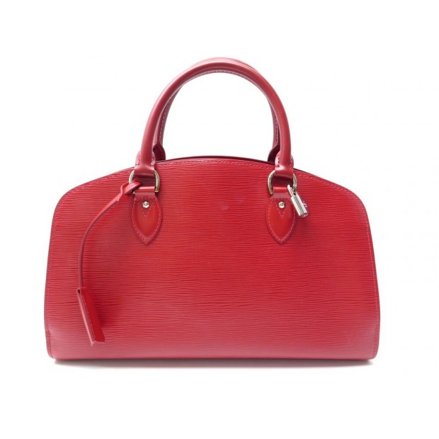 NEUF SAC A MAIN LOUIS VUITTON PONT NEUF CUIR EPI ROUGE RED LEATHER HANDBAG 2230€