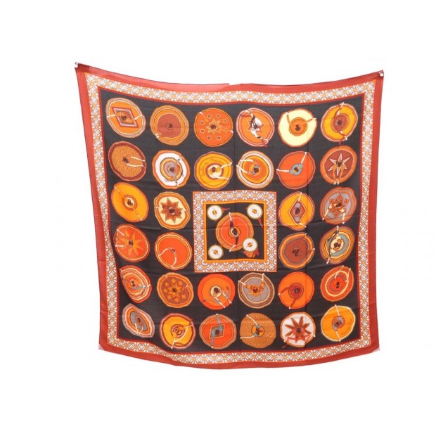 NEUF FOULARD HERMES BELLES DU MEXIQUE CHALE 140 CM JAMIN CACHEMIRE & SOIE 1000€