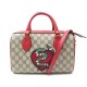 NEUF SAC A MAIN GUCCI 409529 BOSTON SERPENT BANDOULIERE SUPREME GG SNAKE 1490€