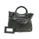 SAC A MAIN BALENCIAGA GIANT 12 VELO 282010 BANDOULIERE CUIR NOIR HAND BAG 1850€