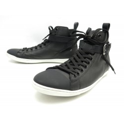 NEUF CHAUSSURES BASKETS LOUIS VUITTON FALCON HIGH TOP 7 IT 42 CUIR SNEAKERS 705€