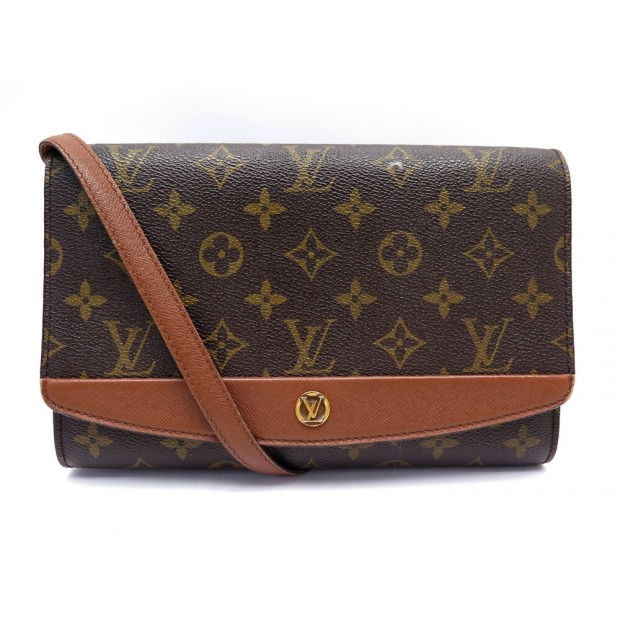 SAC A MAIN LOUIS VUITTON BORDEAUX M51798 BANDOULIERE EN TOILE MONOGRAM HAND BAG