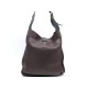 SAC A MAIN HERMES MARWARI EN CUIR TOGO MARRON CHOCOLAT LEATHER BAG PURSE 6500€