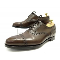 CHAUSSURES CROCKETT & JONES BARRINGTON CUIR 6.5E 40.5 + EMBAUCHOIRS SHOES 850€