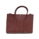 NEUF SAC A MAIN HERMES GARDEN PARTY 30 CABAS CUIR BORDEAUX TOTE HAND BAG 3335€