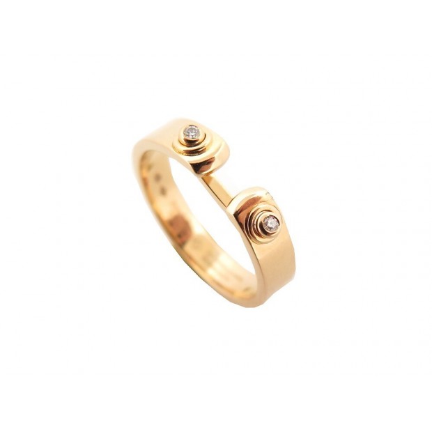 NEUF BAGUE NOUVEL HERITAGE MONDAY MORNING MOOD RING 53 OR JAUNE 18K RING 1900€