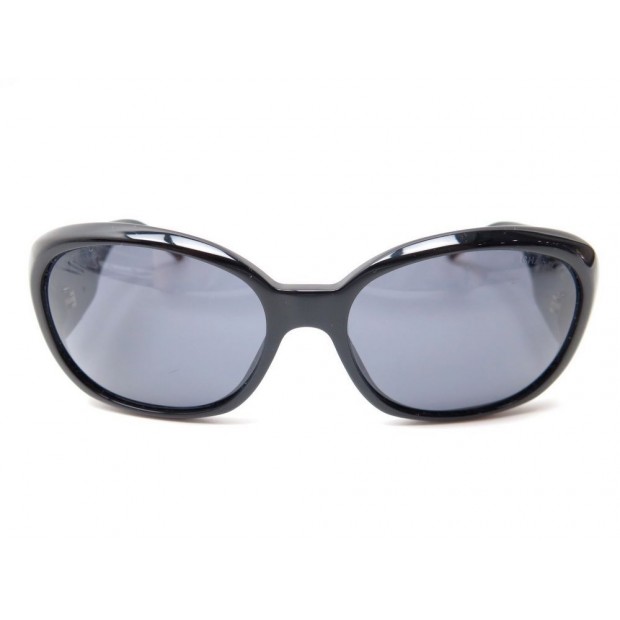 LUNETTES DE SOLEIL CHANEL 5113 LOGO CC CAMELIA EN PLASTIQUE NOIR SUNGLASSES 445€