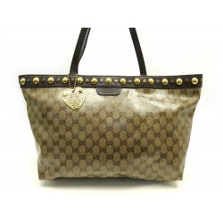 SAC A MAIN GUCCI BABOUSKA M 207291 EN TOILE MONOGRAMMEE GG ENDUITE CABAS 1490€