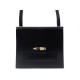 NEUF SAC A MAIN HERMES SACABAR 30 CM EN CUIR NOIR A BANDOULIERE HAND BAG 5350€