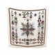 NEUF FOULARD HERMES SHEHERAZADE D'ORIGNY CARRE 140 MOUSSELINE SOIE SCARF 860€