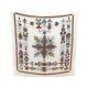 NEUF FOULARD HERMES SHEHERAZADE D'ORIGNY CARRE 140 MOUSSELINE SOIE SCARF 860€