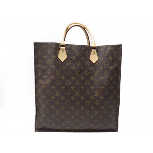 VINTAGE SAC A MAIN LOUIS VUITTON CABAS PLAT M51140 TOILE MONOGRAM HAND BAG 1010€