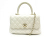 sac a main chanel coco handle pm en cuir caviar