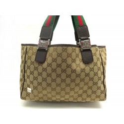 SAC A MAIN GUCCI SHERRY LINE GG HORSEBIT 145810 TOILE MONOGRAMMEE HANDBAG 890€