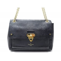 SAC A MAIN LOUIS VUITTON VAVIN MM EN CUIR MONOGRAM EMPREINTE NOIR HAND BAG 2700€