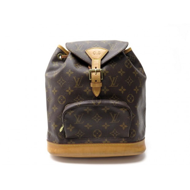 SAC A DOS LOUIS VUITTON MONTSOURIS MM M51136 TOILE MONOGRAM BACKPACK BAG 1960€