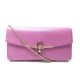 SAC A MAIN SALVATORE FERRAGAMO AU-22 C278 POCHETTE ROSE LOGO GANCIO CLUTCH 890€