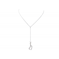 COLLIER PENDENTIF PIAGET LIMELIGHT COEUR G30J0006 EN OR BLANC & DIAMANTS 0.29€