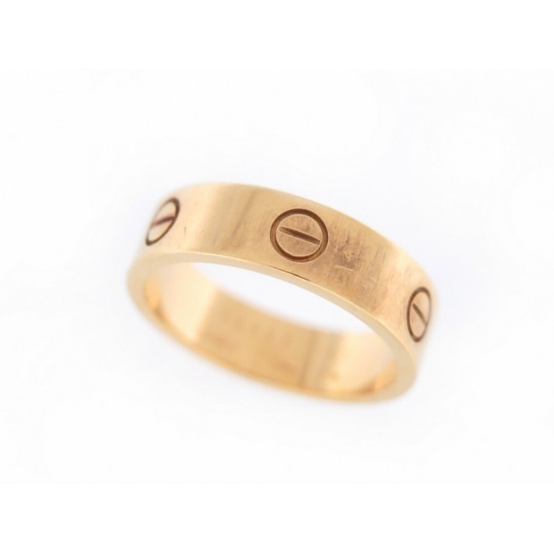 BAGUE CARTIER LOVE TAILLE 63 EN OR JAUNE 18K + BOITE YELLOW GOLD RING 1970€