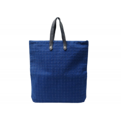 NEUF SAC A MAIN HERMES AHMEDAB CABAS SHOPPING EN TOILE & CUIR TOTE BAG 890€