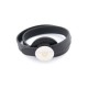 NEUF BRACELET HERMES PADDOCK GM CLOU DE SELLE H071822CKACT3 ET CUIR 19CM 350€