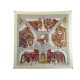 NEUF FOULARD HERMES LA DANSE DU CHEVAL MARWARI ANNIE FAIVRE SOIE SILK SCARF 460€