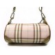 NEUF SAC A MAIN BURBERRY CANDY NOVA TARTAN ROSE NEW PINK CANVAS HAND BAG 785€