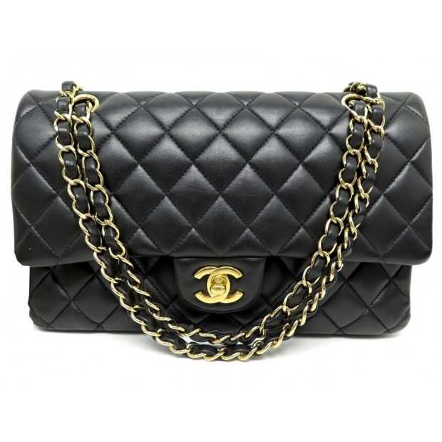 NEUF SAC A MAIN CHANEL TIMELESS CLASSIQUE A01112 CUIR MATELASSE NOIR BAG 8990€