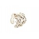 BAGUE HERMES CHAINE D'ANCRE ENCHAINE GM T53 EN ARGENT MASSIF SILVER RING 500€