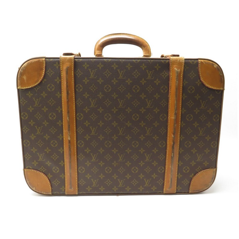 LOUIS VUITTON Monogram Stratos 60 Suitcase Trunk