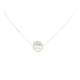 NEUF COLLIER MORGANNE BELLO FRIANDISE COUSSIN 40 CM OR BLANC QUARTZ BLANC 570€