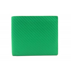 NEUF PORTEFEUILLE DUNHILL CHASSIS L2W53P PORTE CARTE CUIR VERT BOITE WALLET 315€