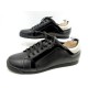 CHAUSSURES LOUIS VUITTON BASKETS CLIPPER 7 41 EN CUIR NOIR SNEAKERS SHOES 750€