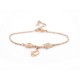 BRACELET DIOR TORTUES 16 A 20 CM EN METAL DORE ET STRASS GOLDEN JEWEL 390€