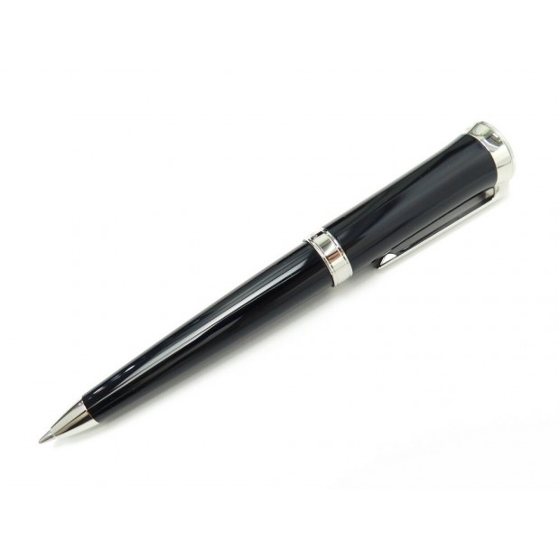 NEUF STYLO CARTIER ROLLERBALL ART DECO BILLE EN RESINE NOIR BLACK NEW PEN 520€