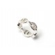 BAGUE HERMES CHAINE D'ANCRE ENCHAINEE PM H109507B00048 T52 EN ARGENT MASSIF 320€