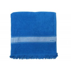 SERVIETTE DE BAIN HERMES 164 x 164 CM EN COTON BLEU COTTON TOWEL 910€