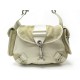 SAC A MAIN CHRISTIAN DIOR EN CUIR & DAIM BEIGE SUEDE LEATHER HANDBAG PURSE 1500€