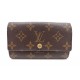 PORTEFEUILLE PORTE MONNAIE LOUIS VUITTON TRESOR TOILE MONOGRAM WALLET COINS 510€