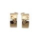NEUF BOUCLES D OREILLES CHAUMET LIENS EN OR JAUNE 18K 11GR GOLD EARRINGS 2200€