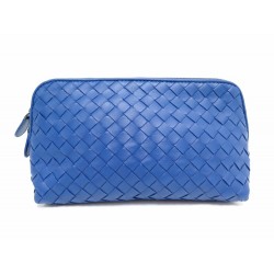 NEUF POCHETTE BOTTEGA VENETA TROUSSE DE TOILETTE WOVEN COSMETIC M CASE 1200€