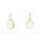 NEUF BOUCLES D'OREILLES MORGANNE BELLO GOUTTES FRIANDISES OR JAUNE EARRINGS 390€