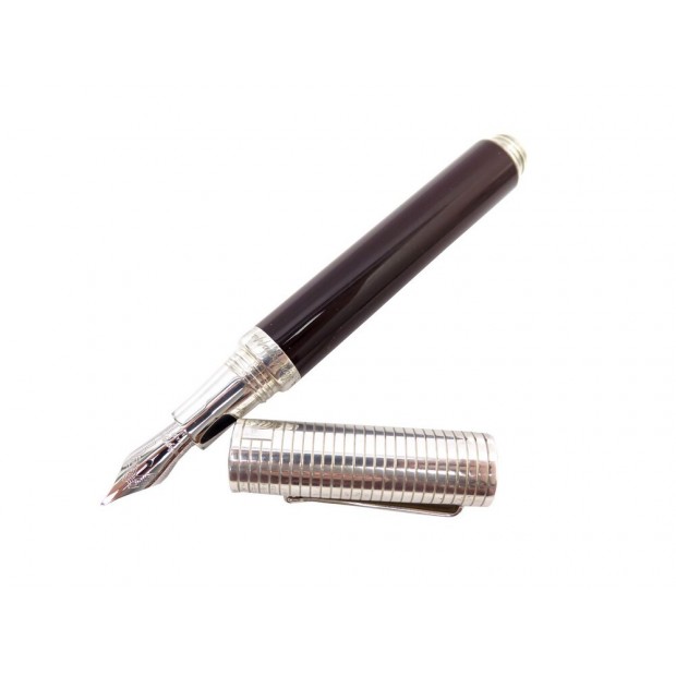 STYLO PLUME MONTEGRAPPA ESPRESSIONE DUETTO EN ARGENT & LAQUE FOUNTAIN PEN 870€