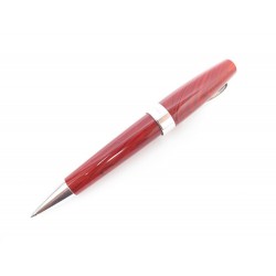 STYLO BILLE MONTEGRAPPA REMINISCENCE ISRPP3SE ARGENT ET LAQUE ROUGE + BOITE PEN