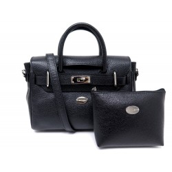 NEUF SAC A MAIN MAC DOUGLAS PYLA BUNI MINI + POCHETTE LIMACE CUIR HAND BAG 404€