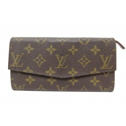 VINTAGE PORTEFEUILLE LOUIS VUITTON SARAH TOILE MONOGRAM LV MONNAIE WALLET 500€