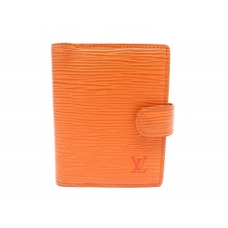 PORTE CARTES LOUIS VUITTON EN CUIR EPI ORANGE LEATHER CARDS HOLDER WALLET 340€